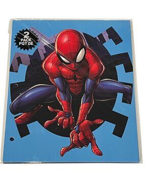 Marvel Spider-Man 2 Pack Pocket Folders | School Supplies Boys Girls